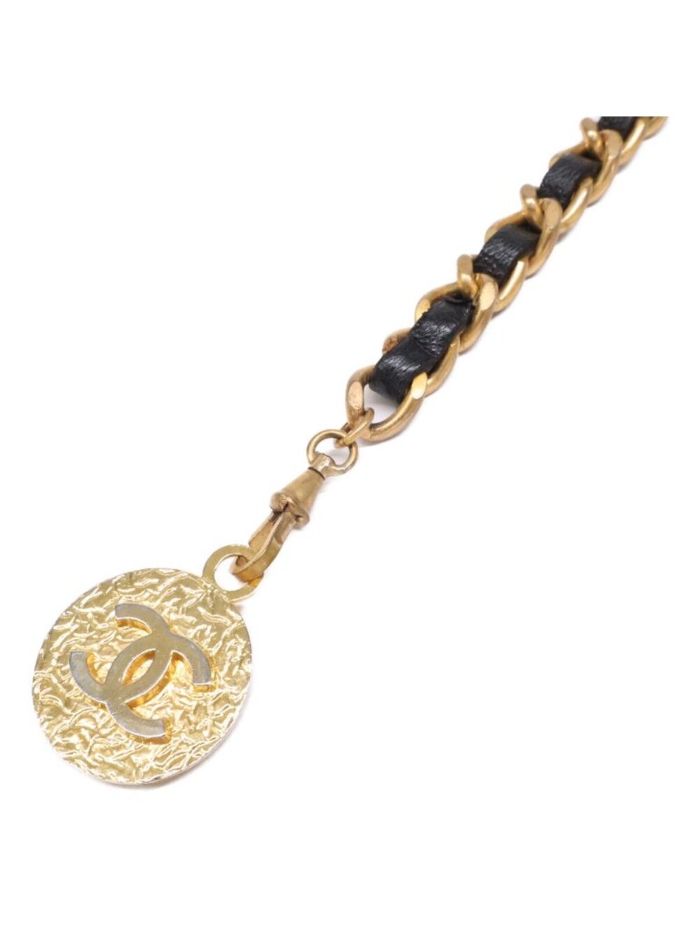 Chanel Coco Medal Quilted Chain Belt - Picture 2 of 8